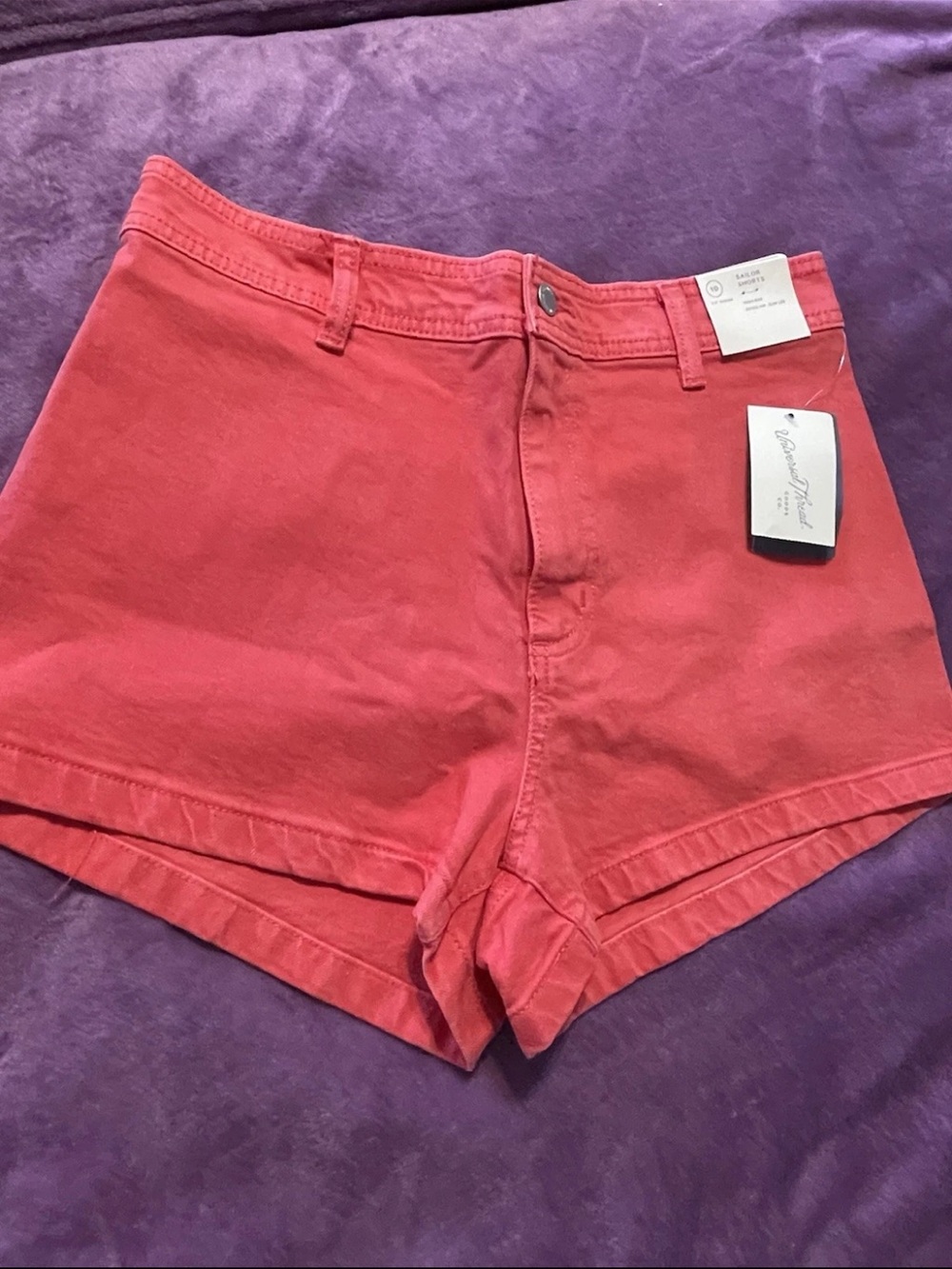 Universal Thread High-Waist Coral Pink Women’s Shorts